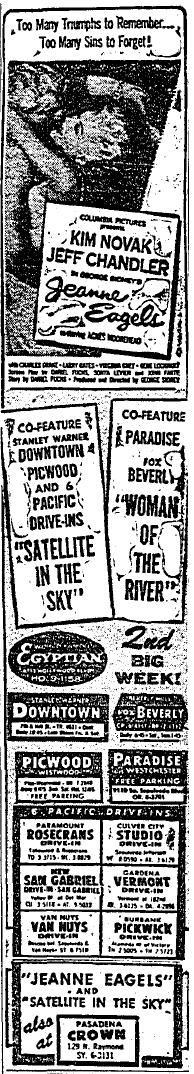 October 17, 1957: Ad for Satellite in the Sky