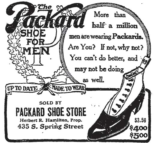 February 11, 1908: The latest in men's shoes