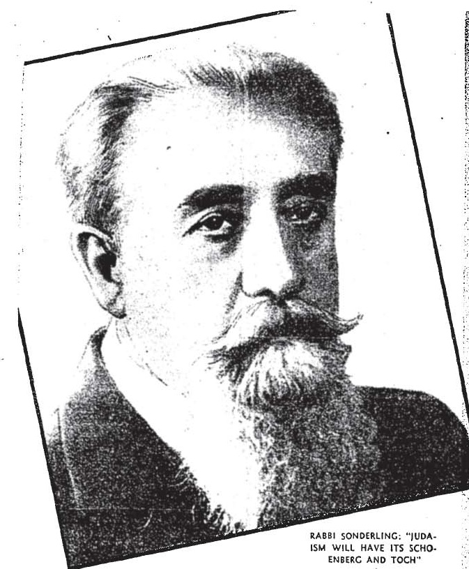 October 2, 1938: Rabbi Jacob Sonderling