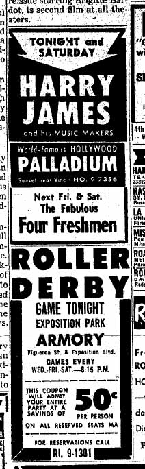 January 16, 1959: Roller Derby