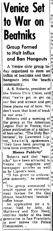 July 30, 1959: War on Beatniks!