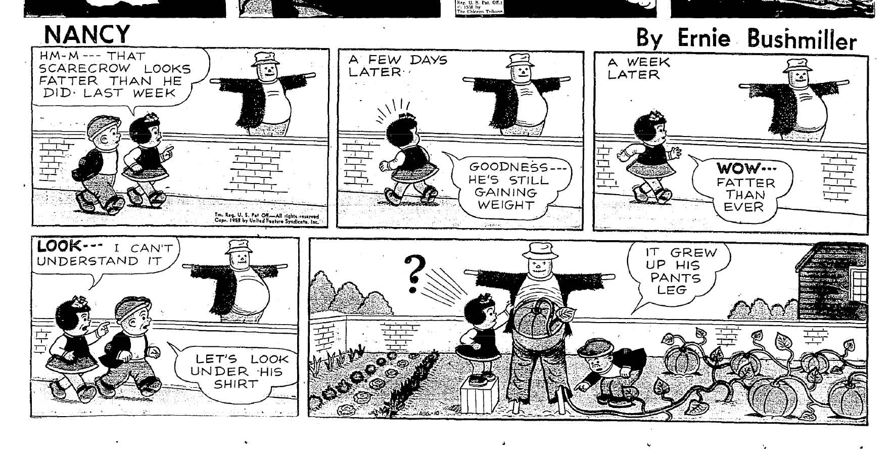 August 10, 1958: The genius of Ernie Bushmiller