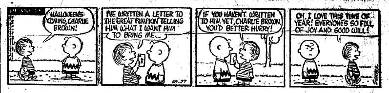 October 27, 1959: Peanuts