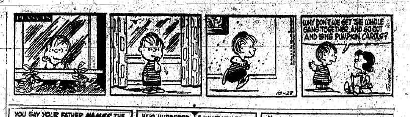 October 28, 1959: Peanuts