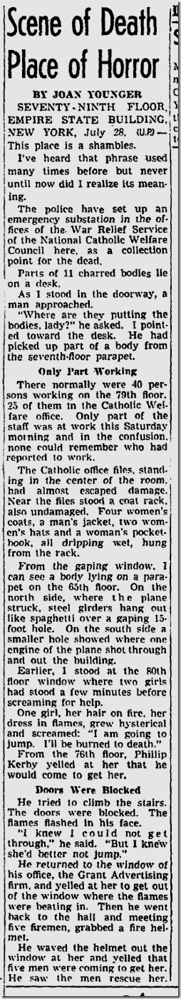 July 29, 1945: Empire State Building a Scene of Death
