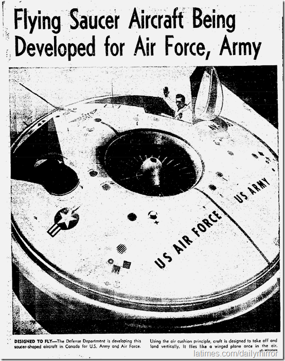 August 2, 1960, Air Force Flying Saucer