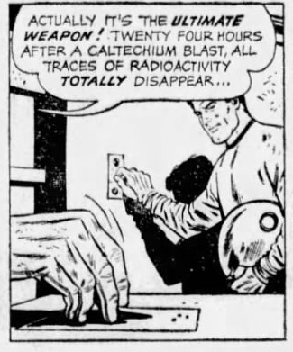 August 9, 1960, Buck Rogers: Caltechium is the ULTIMATE WEAPON!