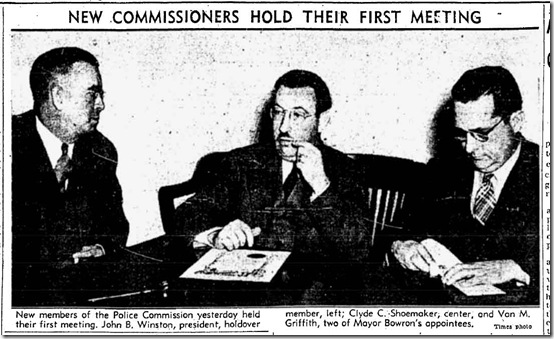 Nov. 2, 1938, Police Commisison Nov. 2, 1938, Police Commisison