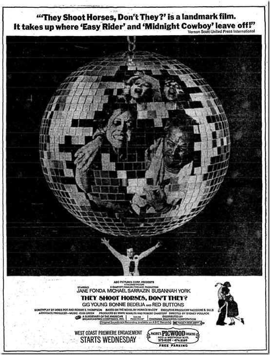 Dec. 14, 1969, They Shoot Horses