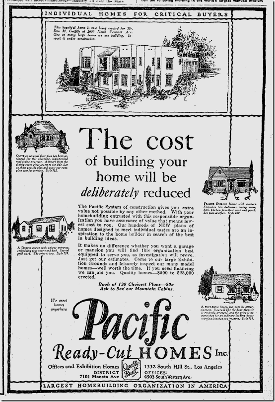 April 19, 1925, 2630 Vermont April 19, 1925, 2630 Vermont