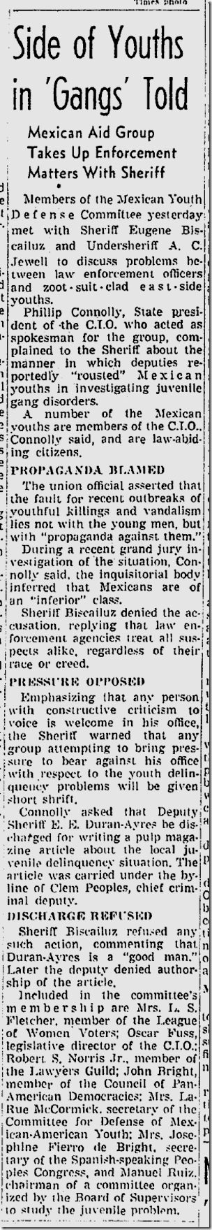 DEc. 8, 1942, Zoot Suits DEc. 8, 1942, Zoot Suits