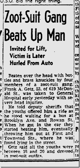 Dec. 28, 1942, Zoot Suit 