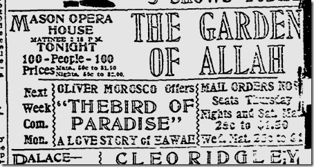 Jan. 1, 1917, Garden of Allah