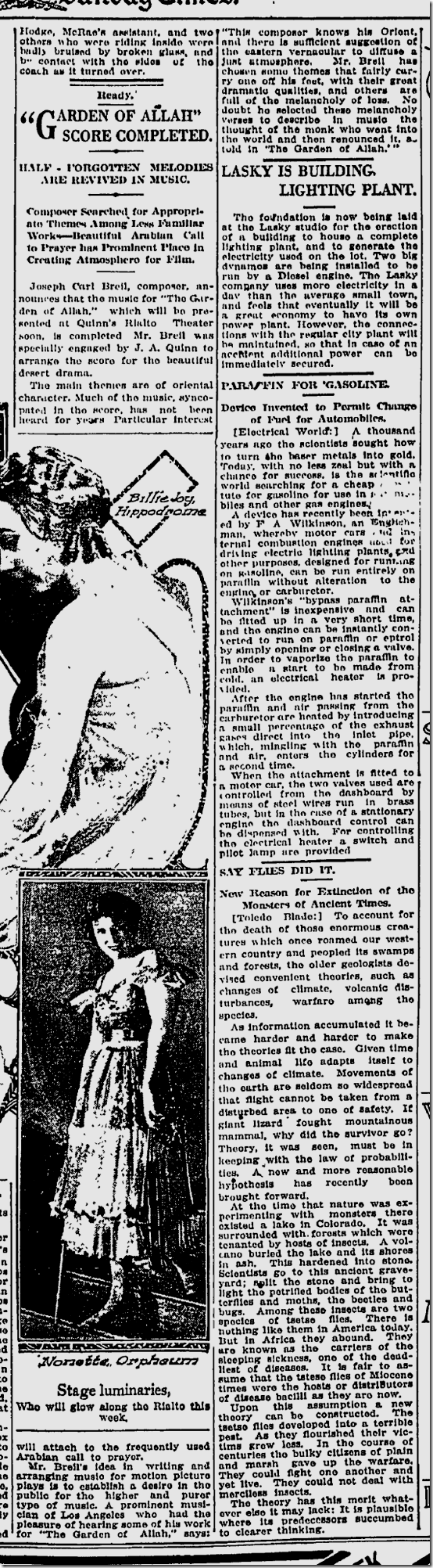 April 29, 1917, Garden of Allah 