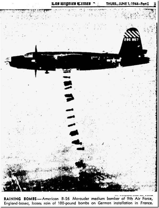 June 1, 1944, B-26
