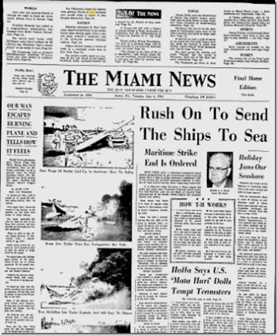 July 4, 1961, Miami News 
