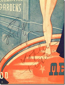 Florentine Gardens Menu 