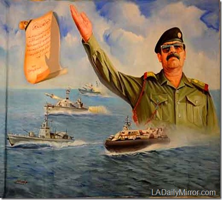 Saddam Painting