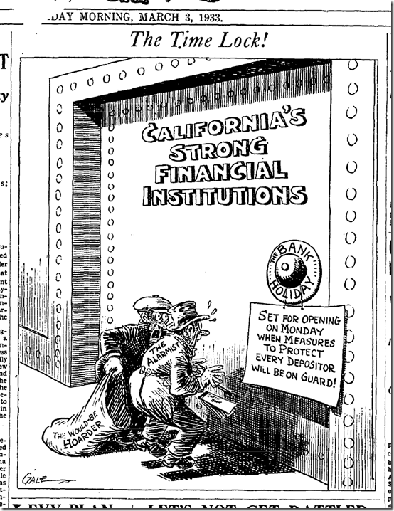 March 3, 1933, Bank Holiday March 3, 1933, Bank Holiday