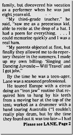 Sept. 6, 1982, Dick Lane 