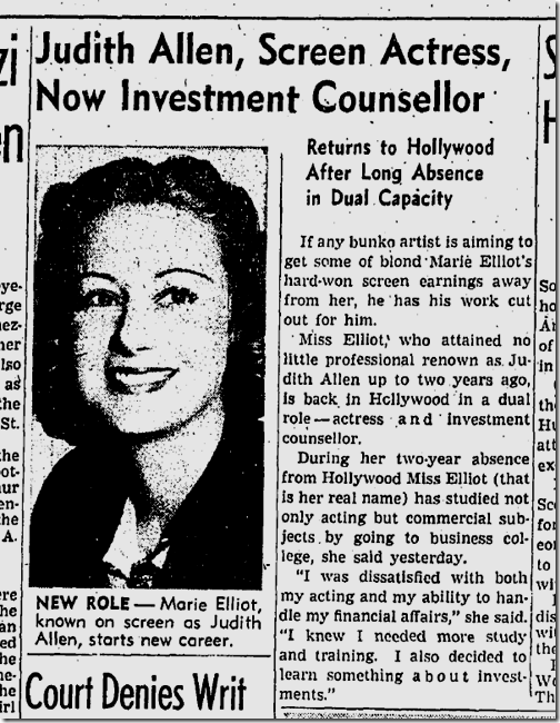 Feb. 13, 1940, Judith Allen 