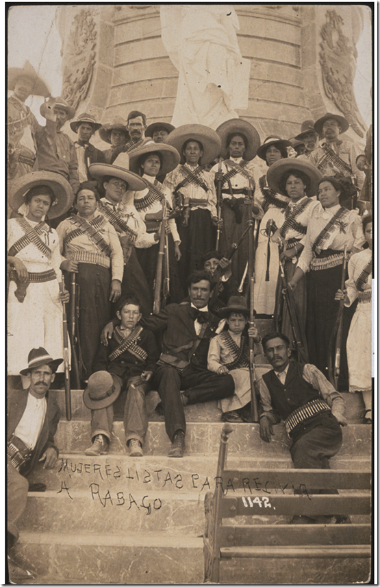 Photo: Mujeres listas para recivir a Rabago, 1911. Credit: Walter H. Horne/Getty Research Institute Photo: Mujeres listas para recivir a Rabago, 1911. Credit: Walter H. Horne/Getty Research Institute