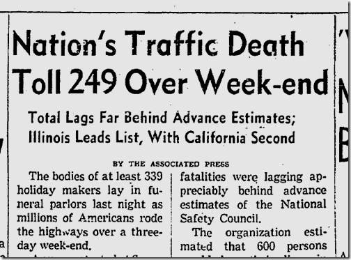 Sept. 1, 1941, Traffic 