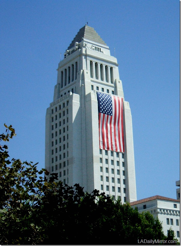 Los Angeles City Hall, Sept. 11, 2011 Los Angeles City Hall, Sept. 11, 2011