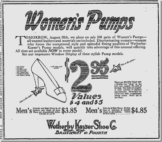 Aug. 27, 1911, Wetherby Kayser 