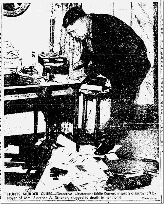 Sept. 15, 1941, Crime Scene 