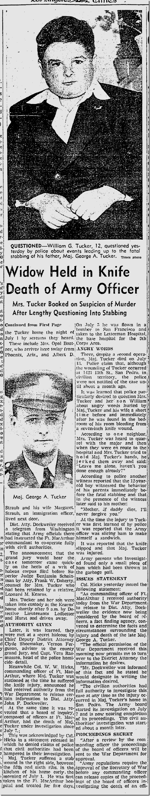 Sept. 3, 1941, Marie Tucket 