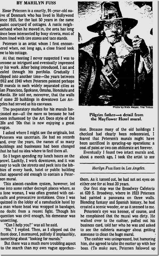 Einar Petersen, Oct. 12, 1976 Einar Petersen, Oct. 12, 1976