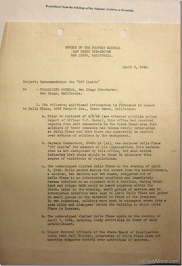 April 8, 1942, Dell's Place April 8, 1942, Dell's Place