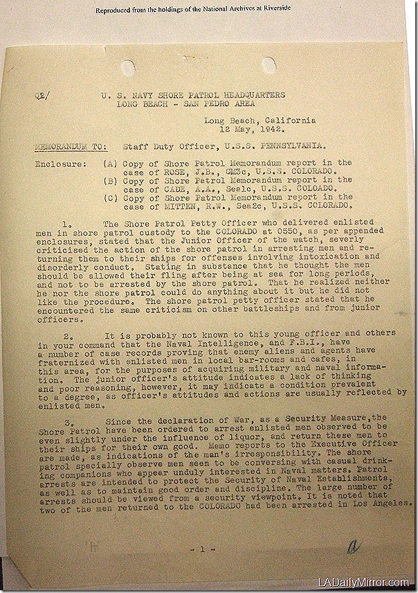 May 12, 1942, Report May 12, 1942, Report
