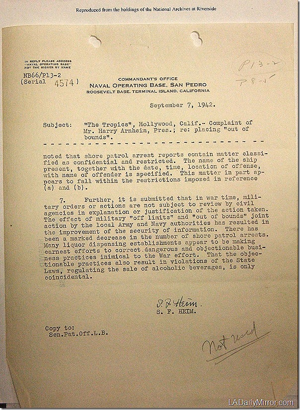 Sept. 7, 1942, Tropics Sept. 7, 1942, Tropics