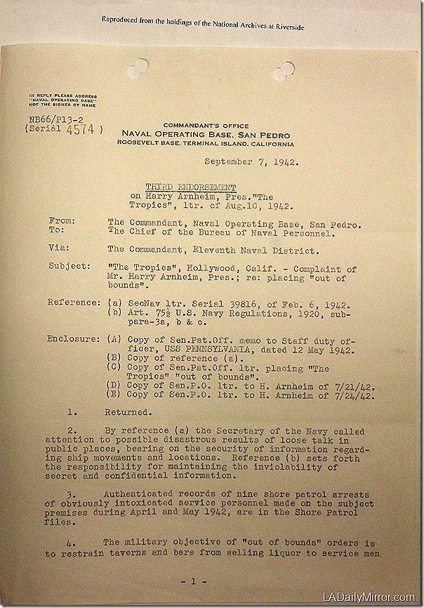 Sept. 7, 1942, The Tropics Sept. 7, 1942, The Tropics