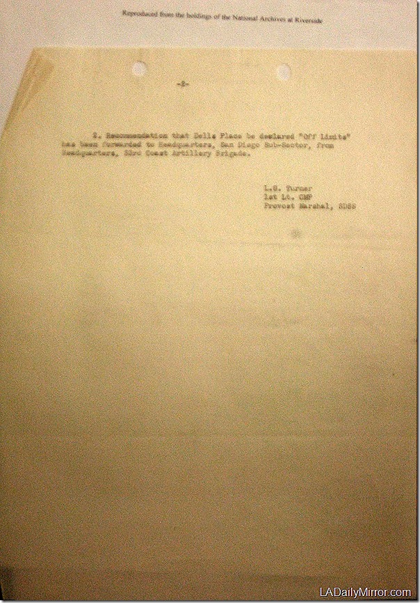 April 8, 1942, Dell's Place. April 8, 1942, Dell's Place.