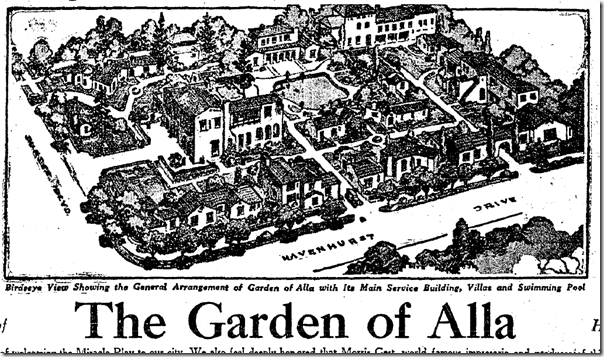 Feb. 20, 1927, Garden of Allah Feb. 20, 1927, Garden of Allah