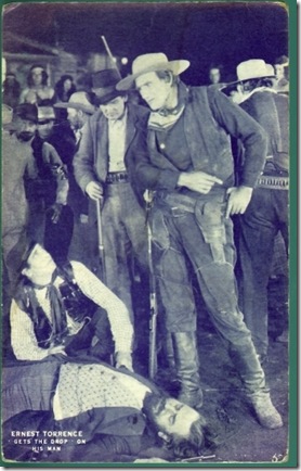 Ernest Torrence Gets the Drop 
