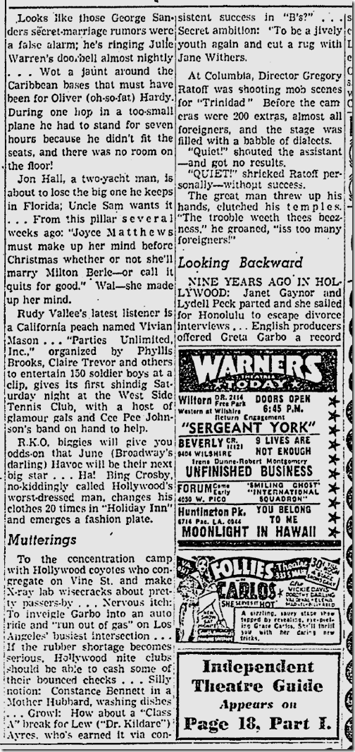 Nov. 27, 1941, Jimmie Fidler 