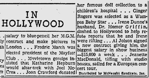 Nov. 27, 1941, Jimmie Fidler 