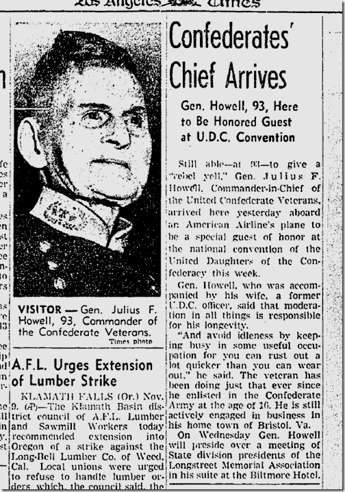 Nov. 10, 1941, Confederate Veteran Nov. 10, 1941, Confederate Veteran