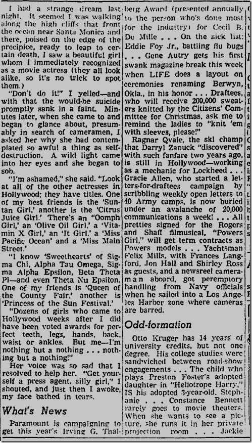 Nov. 12, 1941, Jimmie Fidler Nov. 12, 1941, Jimmie Fidler