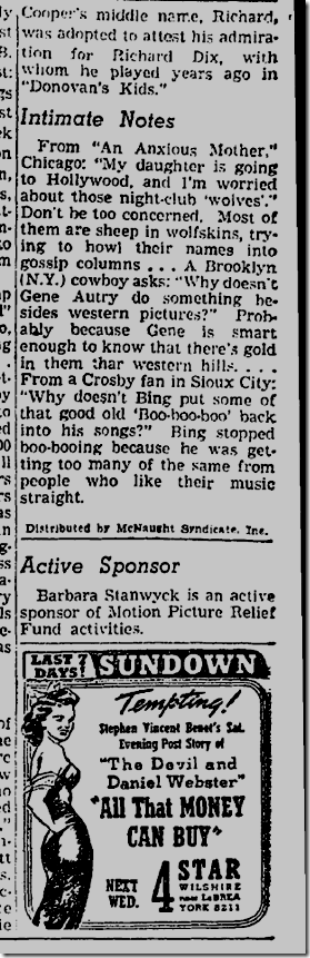 Nov. 12, 1941, Jimmie Fidler Nov. 12, 1941, Jimmie Fidler