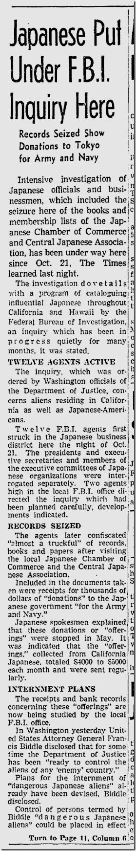 Nov. 13, 1941, Japanese Nov. 13, 1941, Japanese