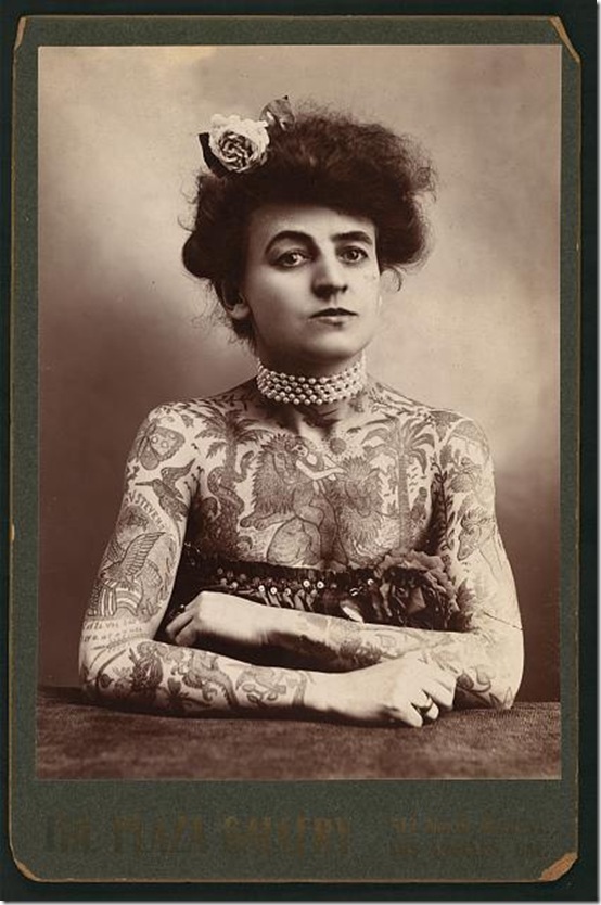 Tattooed Woman Tattooed Woman