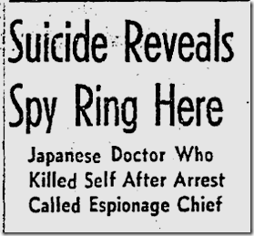 Dec. 19, 1941, Spy Ring 