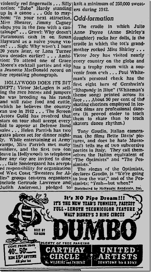 Dec. 25, 1941, Jimmie Fidler 