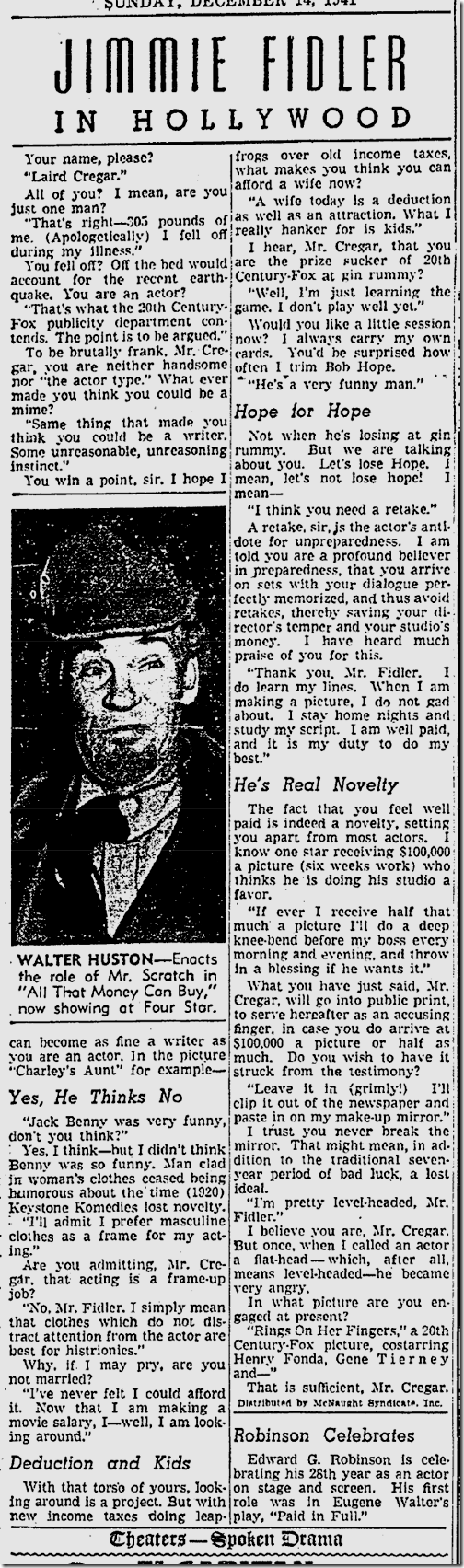 Dec.14, 1941, Jimmie Fidler 