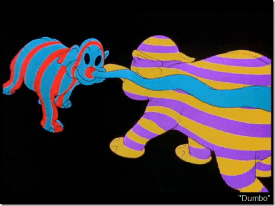 "Dumbo," Pink Elephant Sequence